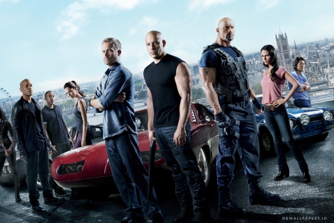 Fast And Furious 6 wallpaper 480x320
