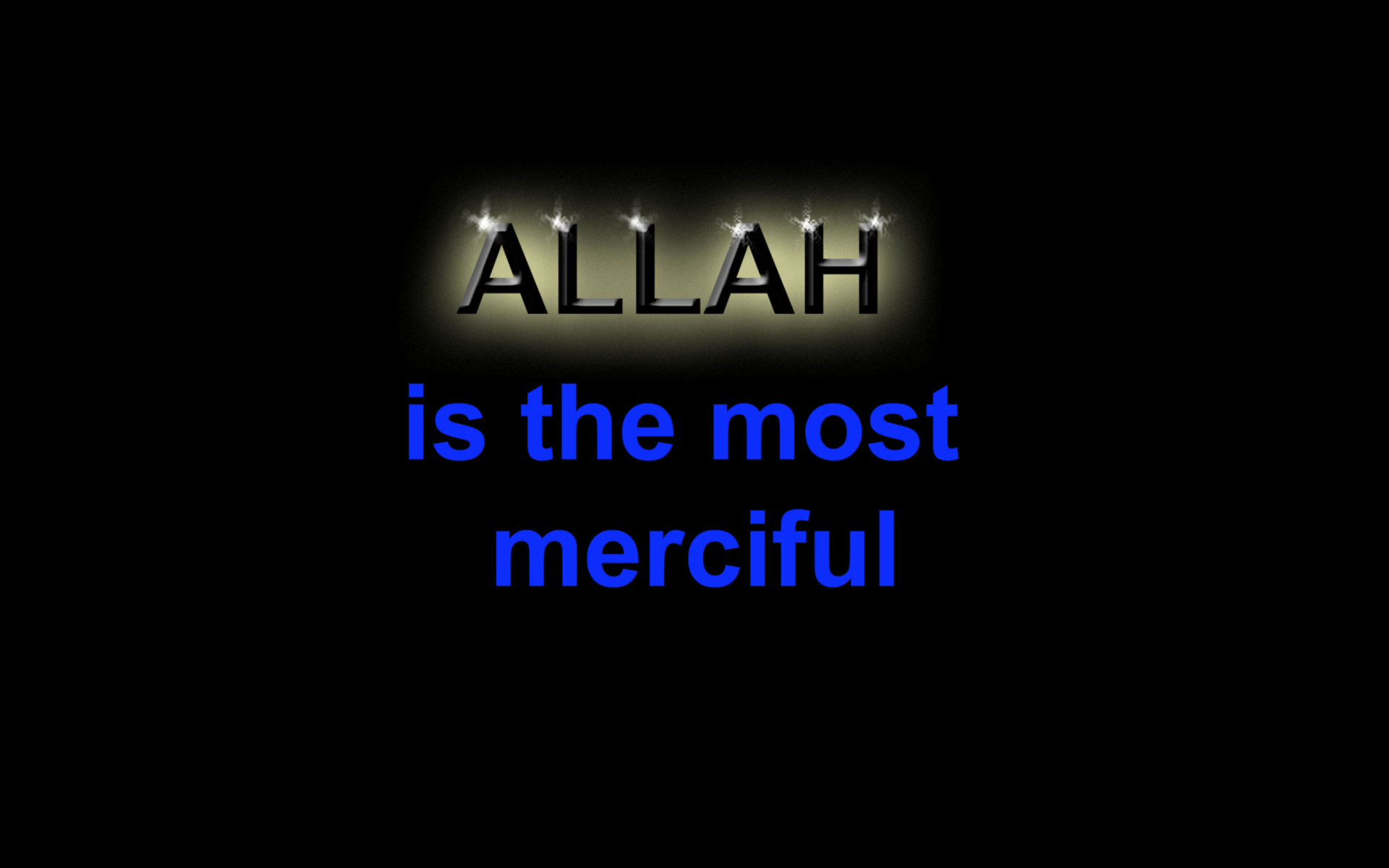 Screenshot №1 pro téma Allah Is The Most Merciful 1920x1200