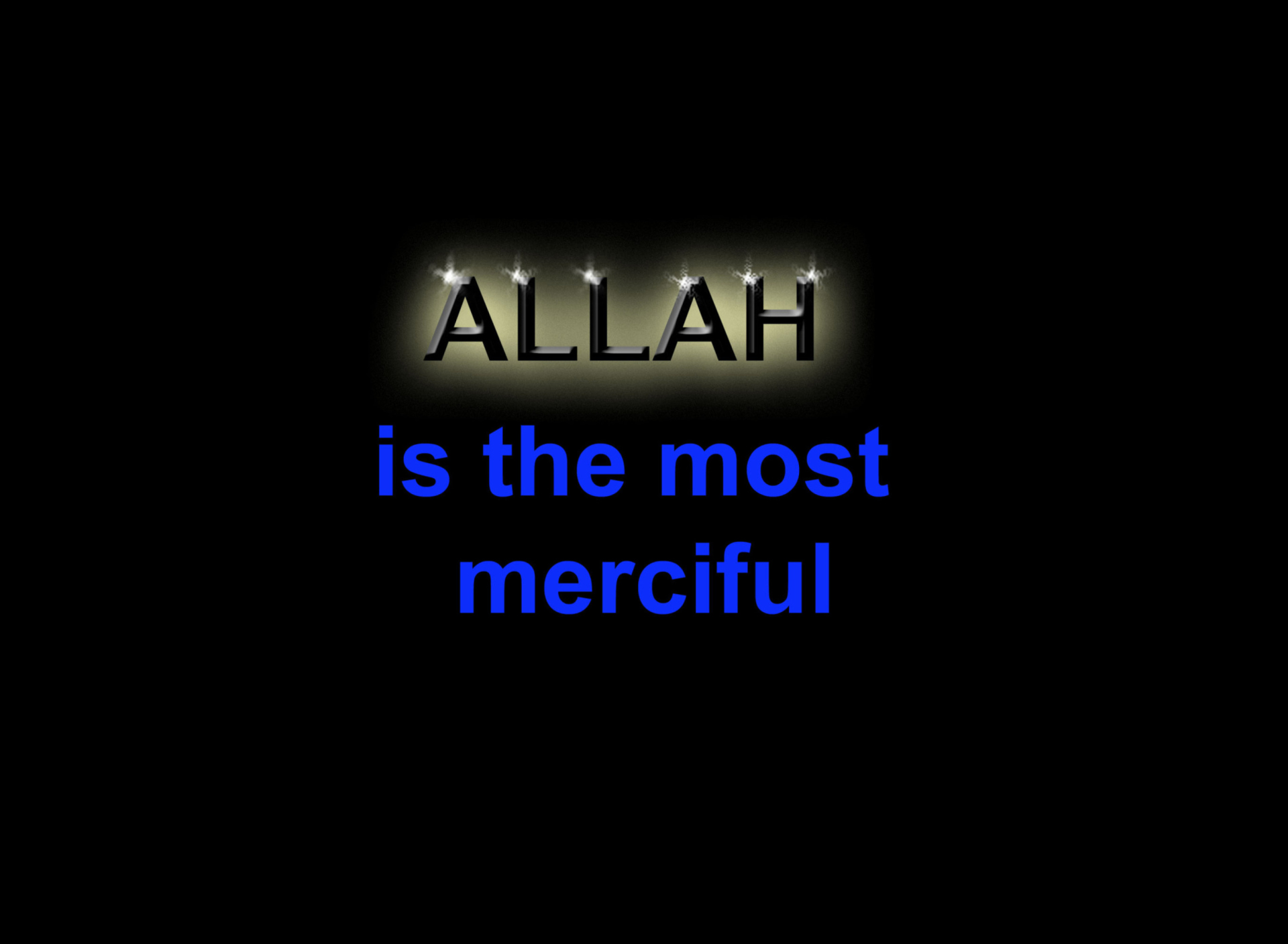 Allah Is The Most Merciful screenshot #1 1920x1408