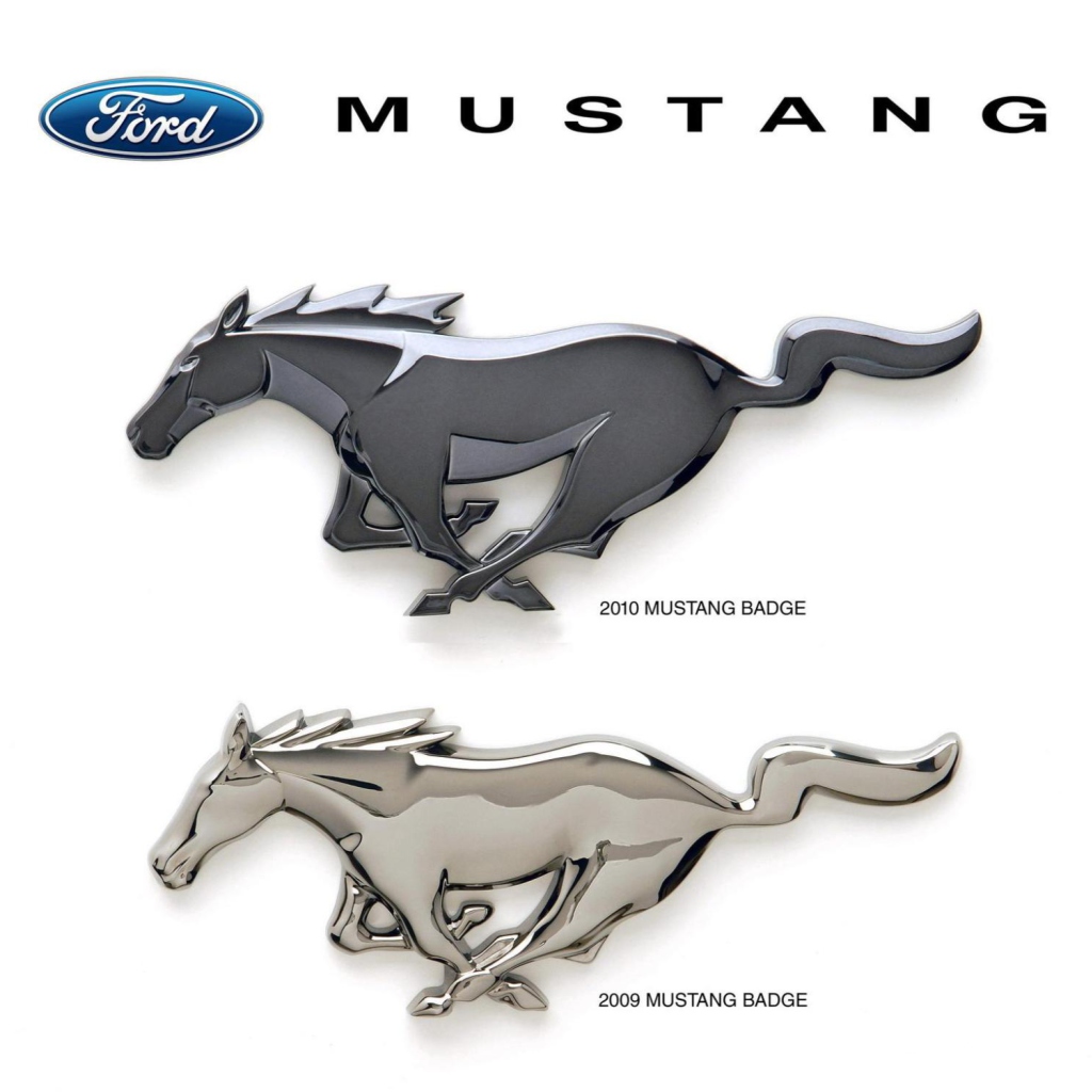 Mustang Badge wallpaper 1024x1024