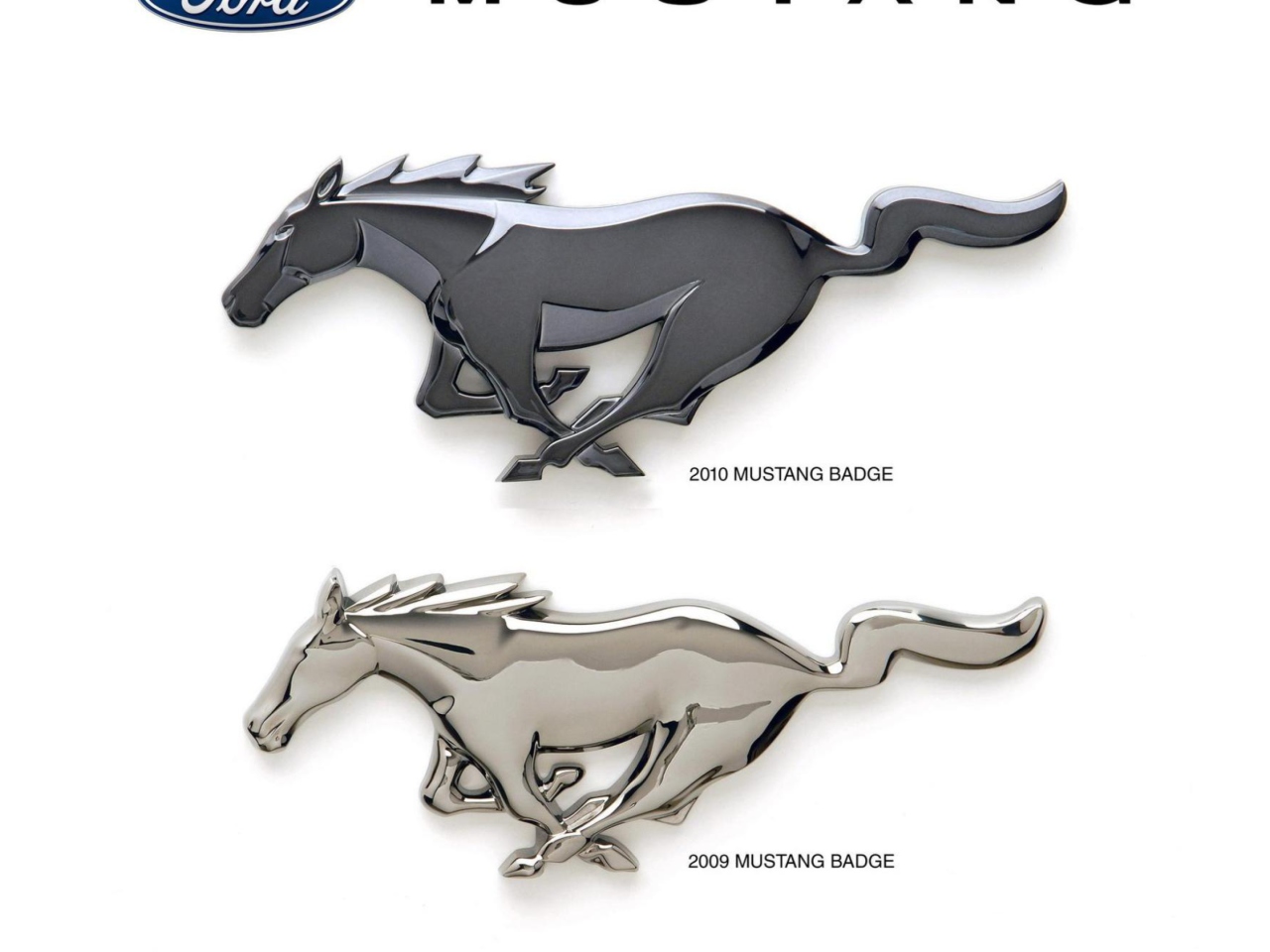 Sfondi Mustang Badge 1280x960