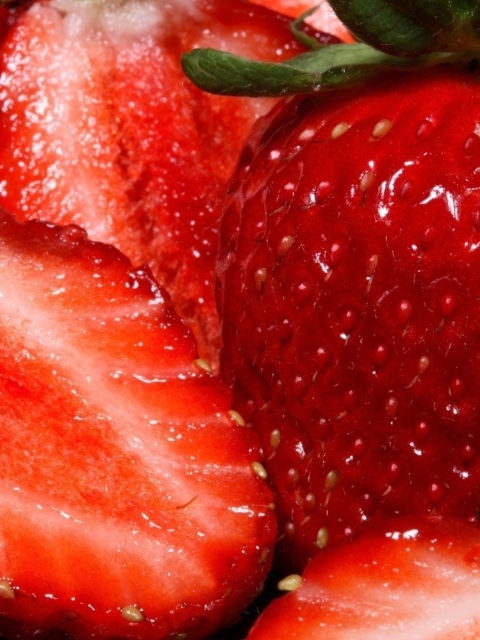 Strawberries screenshot #1 480x640