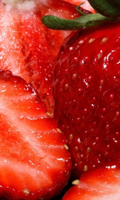 Screenshot №1 pro téma Strawberries 480x800
