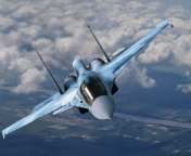 Screenshot №1 pro téma Su-35 Flanker-E 176x144