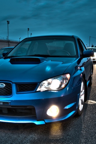 Fondo de pantalla Subaru WRX STI 320x480