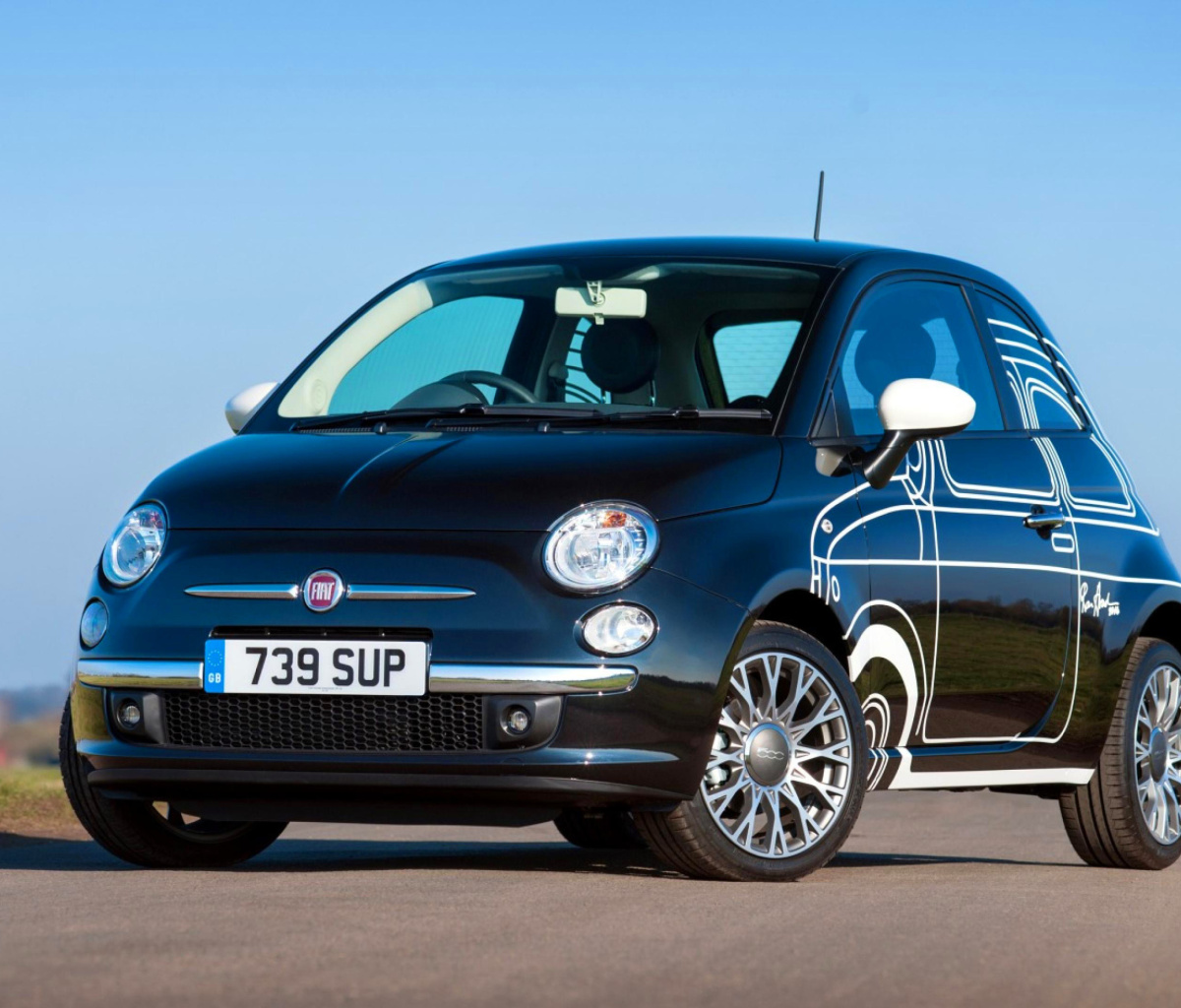 Das Fiat 500 2015 Wallpaper 1200x1024