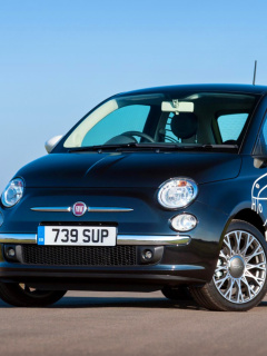 Fiat 500 2015 wallpaper 240x320