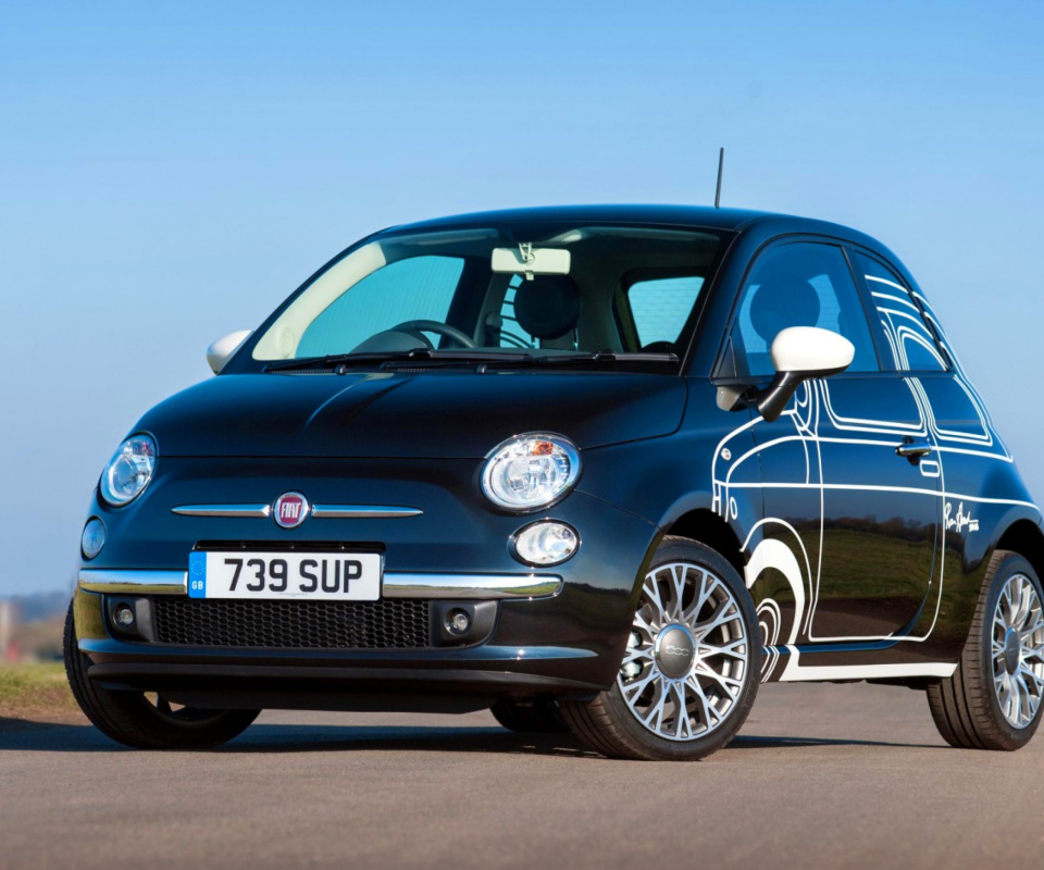 Fiat 500 2015 wallpaper 960x800