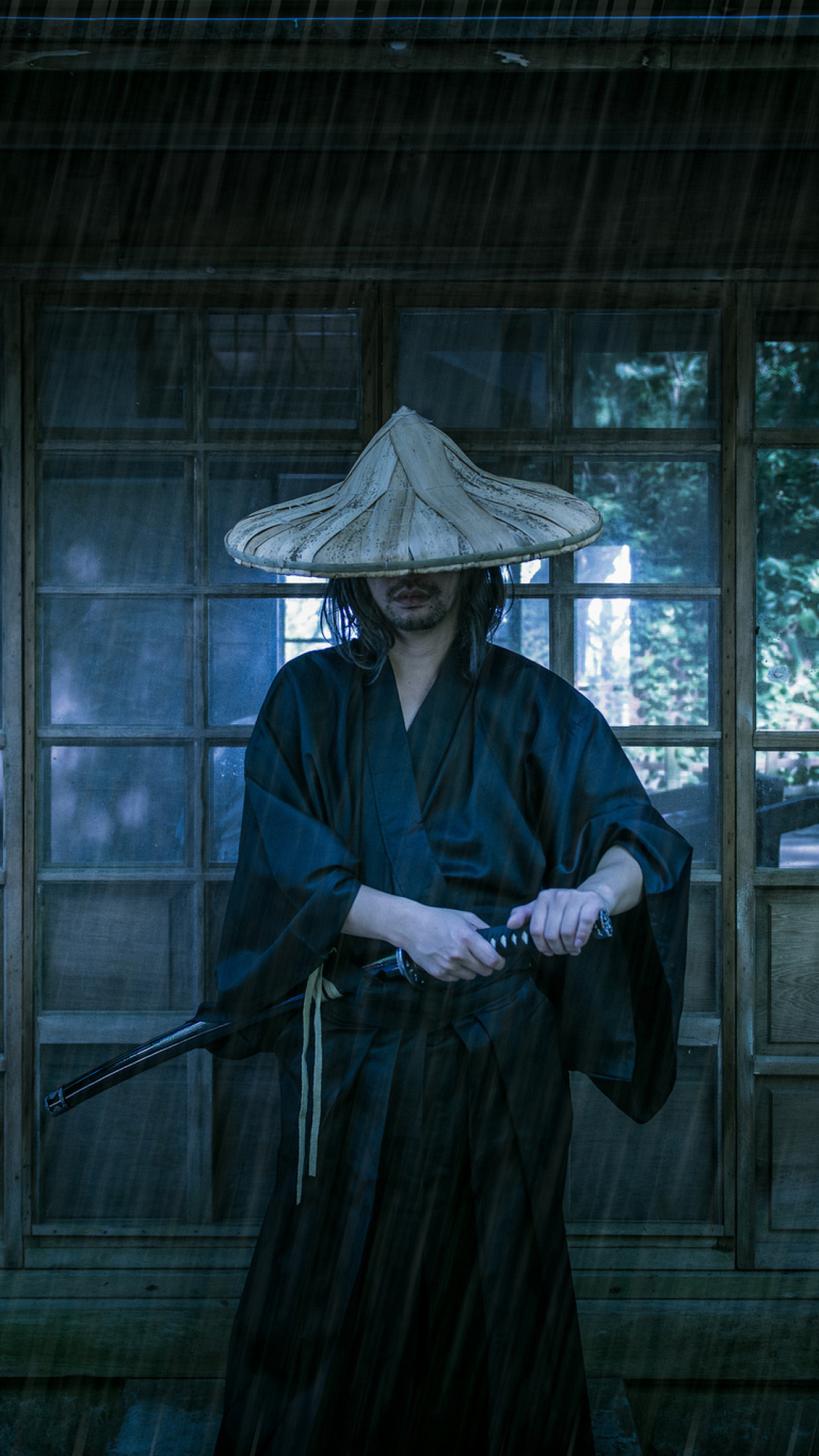 Обои Samurai Japanese Warrior 1080x1920