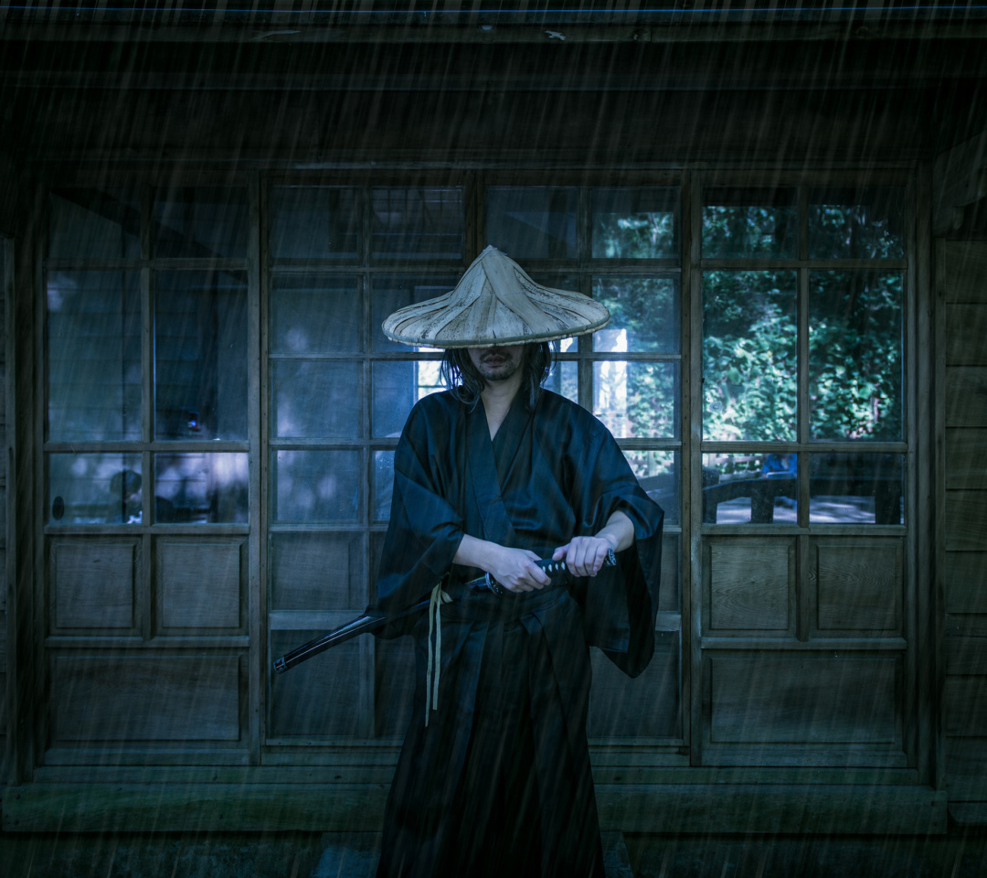 Fondo de pantalla Samurai Japanese Warrior 1080x960