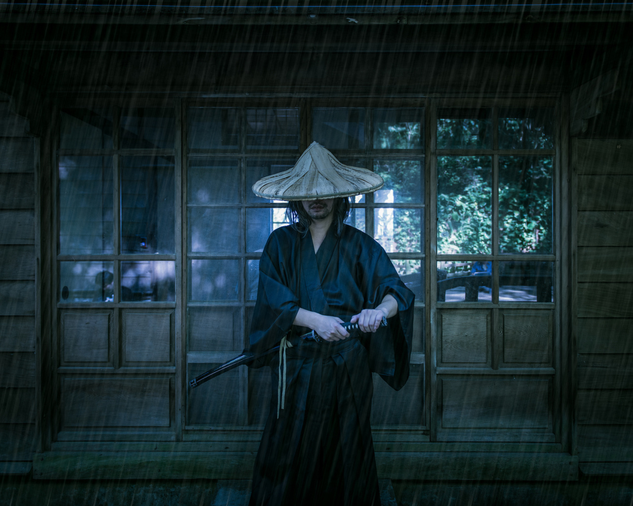 Screenshot №1 pro téma Samurai Japanese Warrior 1280x1024