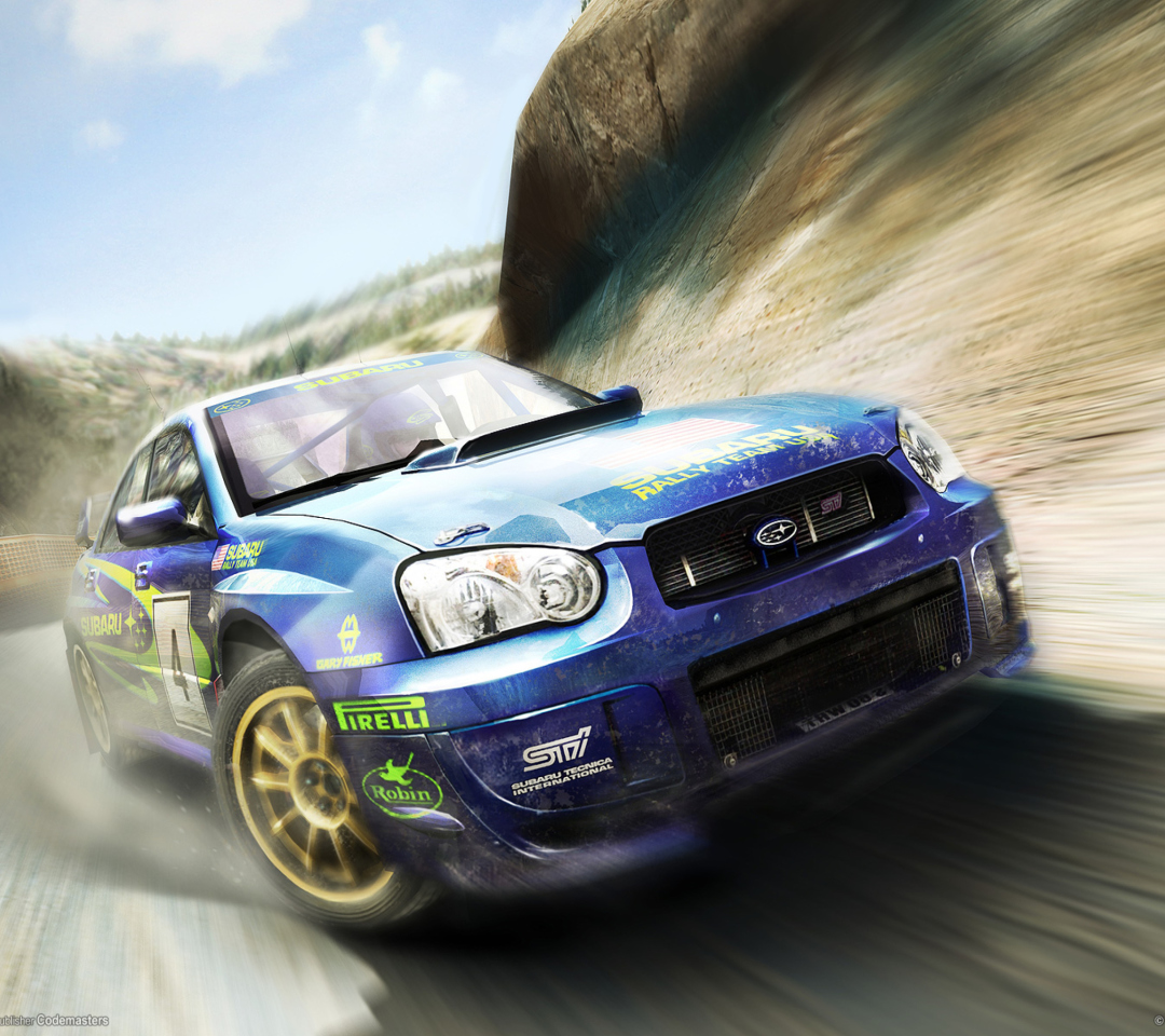 Screenshot №1 pro téma Colin Mcrae Rally 1080x960
