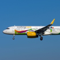 Das Airbus A320 Vueling Airlines Wallpaper 208x208