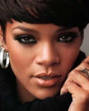Fondo de pantalla Rihanna 128x160