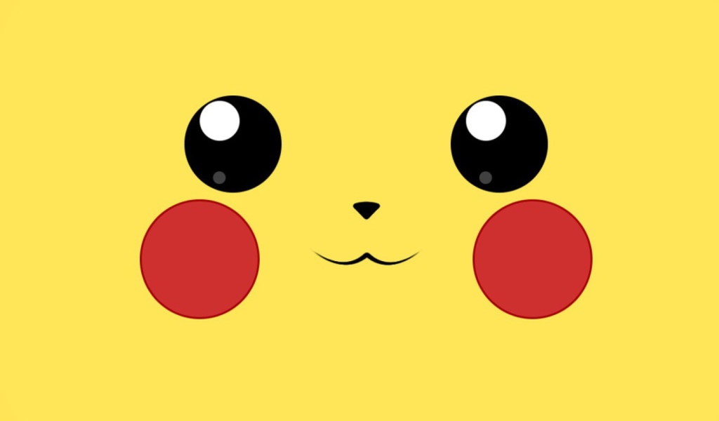 Das Pikachu Wallpaper 1024x600