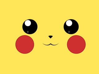 Das Pikachu Wallpaper 320x240