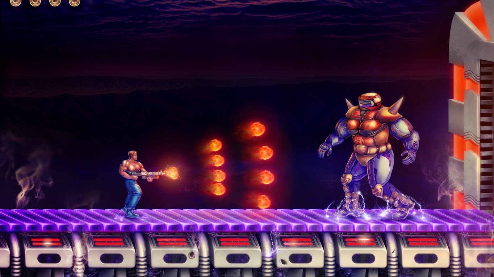 Сontra Battle with Boss screenshot #1 1600x900