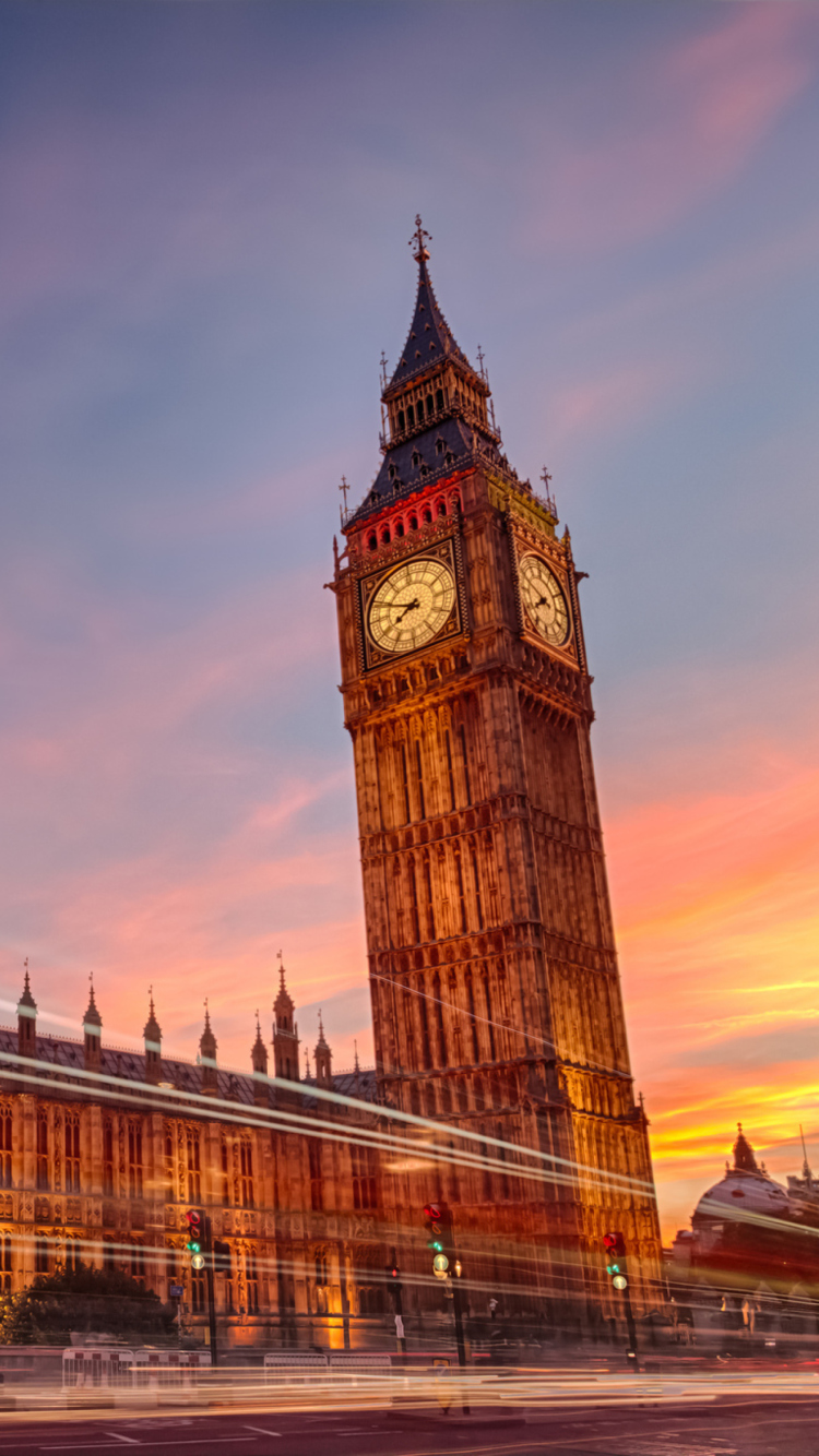 Fondo de pantalla London England Big Ben 750x1334