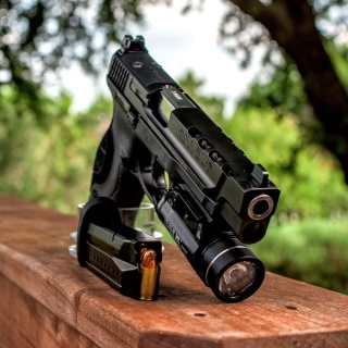Smith and Wesson 9mm - Obrázkek zdarma pro 208x208