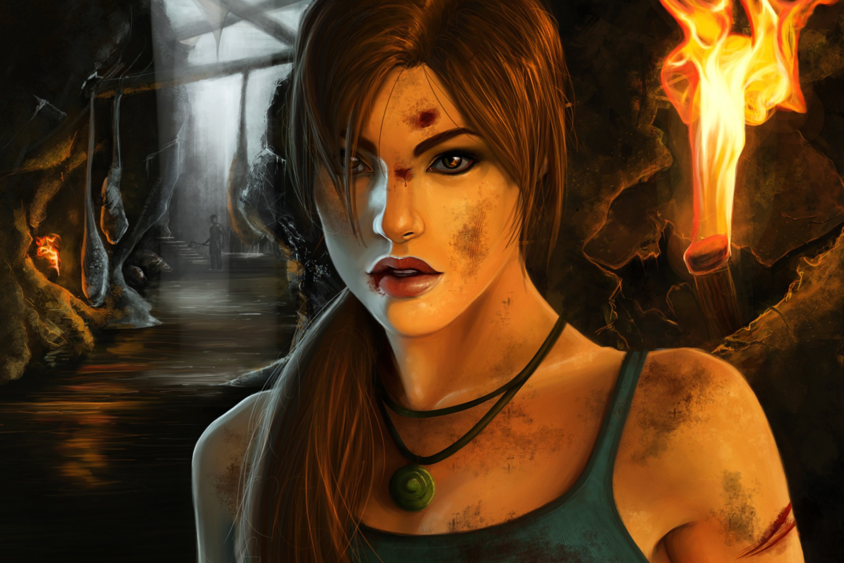 Screenshot №1 pro téma Tomb Raider 2012 2880x1920