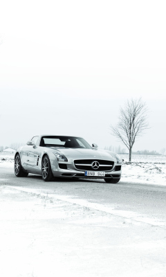 Mercedes SLS wallpaper 240x400