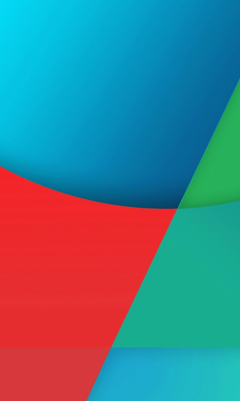 Das Galaxy S4 Multicolor Wallpaper 480x800