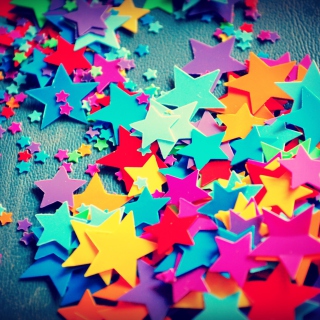 Free Colorful Stars Picture for iPad 3