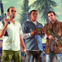Sfondi Grand Theft Auto V Gangsters 128x128