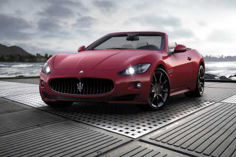 Fondo de pantalla Maserati 480x320