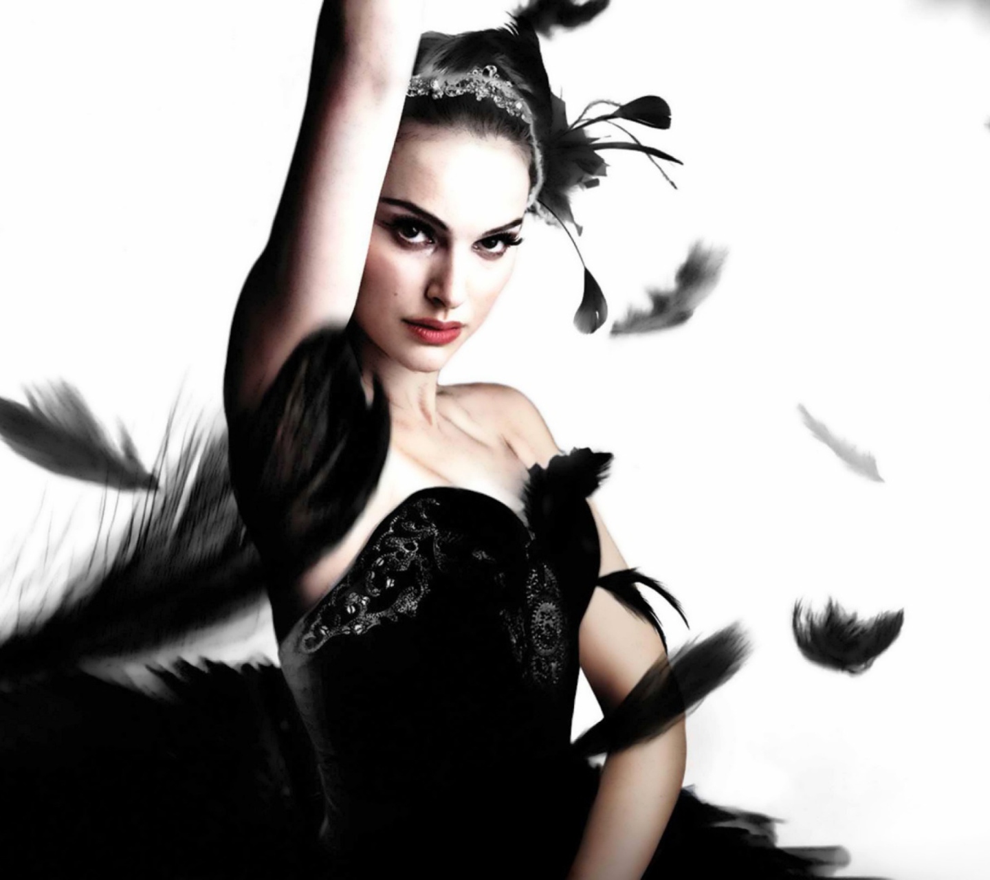 Natalie Portman In Black Swan wallpaper 1440x1280