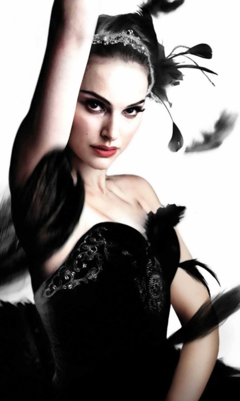 Sfondi Natalie Portman In Black Swan 480x800