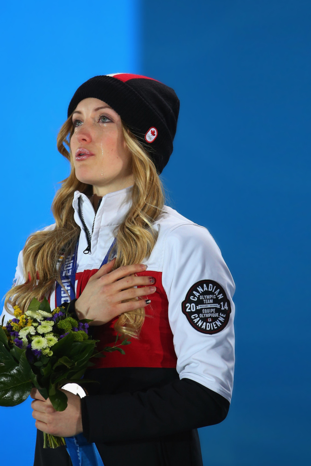 Das Justine Dufour-Lapointe Canada Wallpaper 640x960