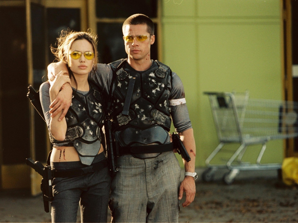 Fondo de pantalla Mr. & Mrs. Smith 1024x768