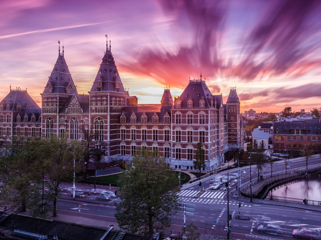 Screenshot №1 pro téma Amsterdam Central Station, Centraal Station 1024x768