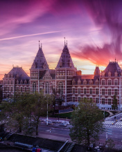 Amsterdam Central Station, Centraal Station wallpaper 176x220