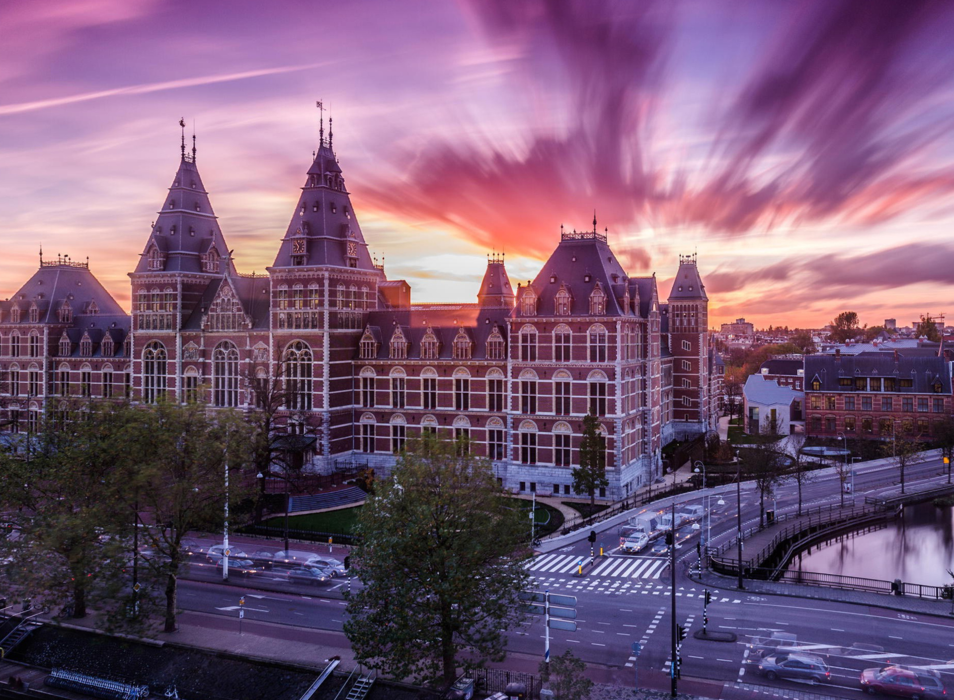Amsterdam Central Station, Centraal Station wallpaper 1920x1408