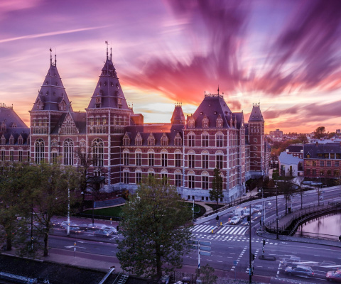 Amsterdam Central Station, Centraal Station wallpaper 480x400