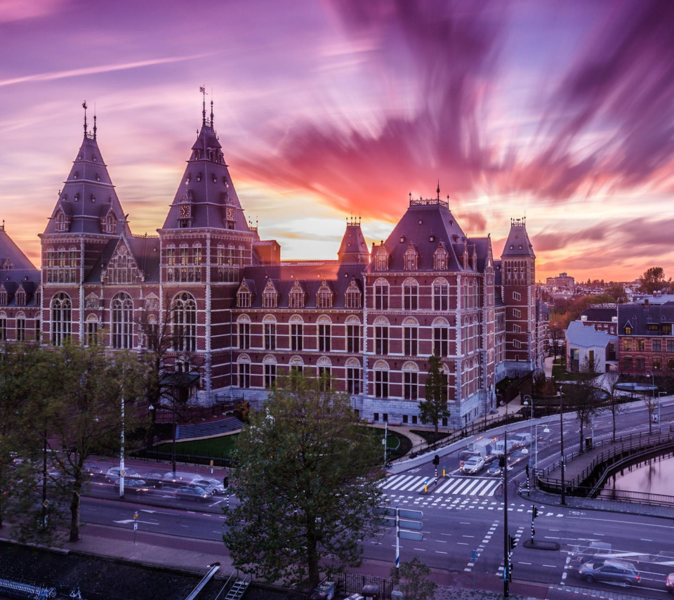 Amsterdam Central Station, Centraal Station wallpaper 960x854