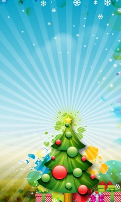 Beautiful Xmas Tree screenshot #1 240x400