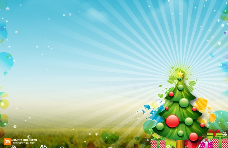 Beautiful Xmas Tree wallpaper