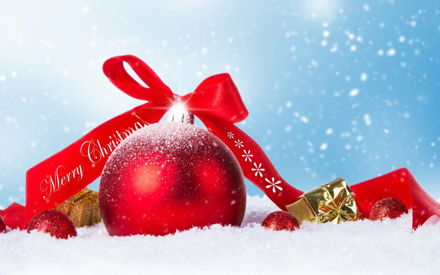 Das Christmas Ball Ornament Set Wallpaper 1440x900