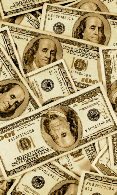 American Banknotes wallpaper 240x400