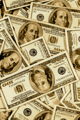 American Banknotes wallpaper 320x480