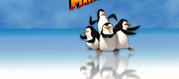Das Penguins of Madagascar Wallpaper 720x320