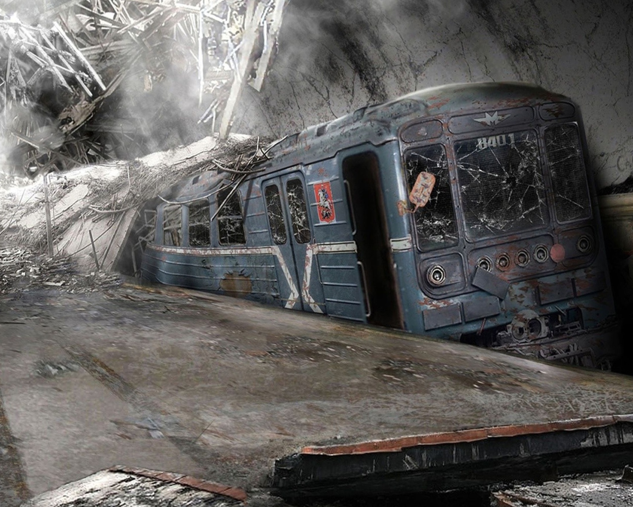 Das Metro Disaster Wallpaper 1280x1024