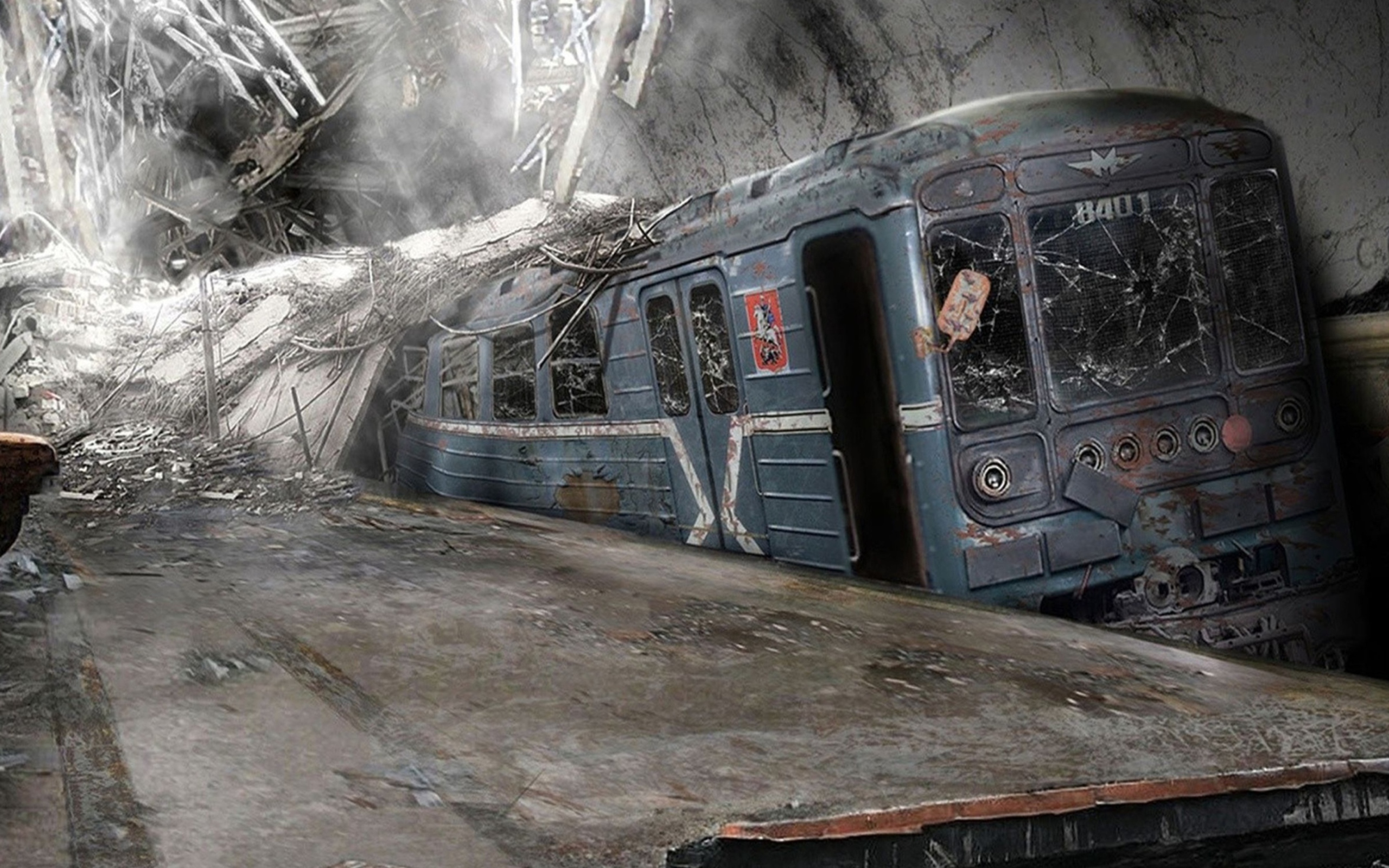 Обои Metro Disaster 2560x1600