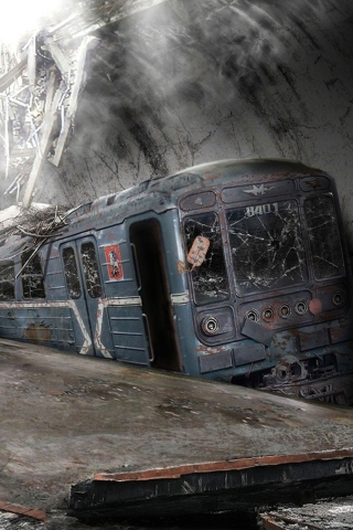 Das Metro Disaster Wallpaper 320x480
