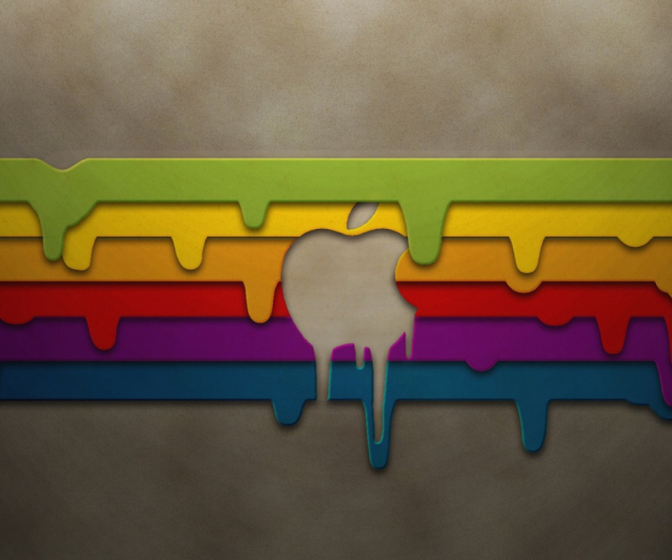 Apple Mac Logo Painting screenshot #1 960x800