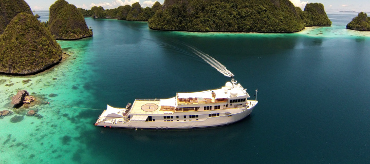 Das Private Caribbean Cruise Wallpaper 720x320