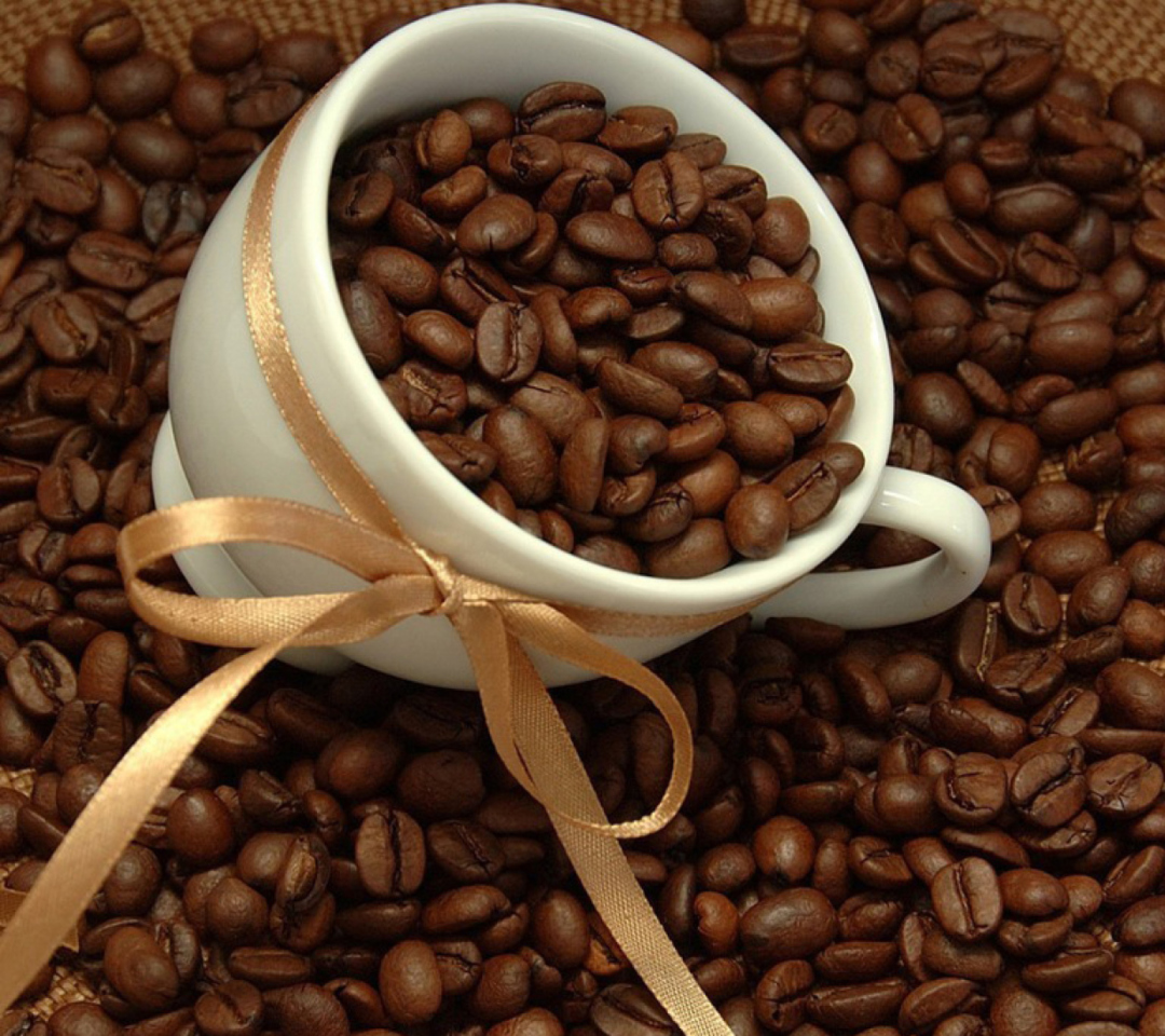 Das Coffee Beans Wallpaper 1080x960